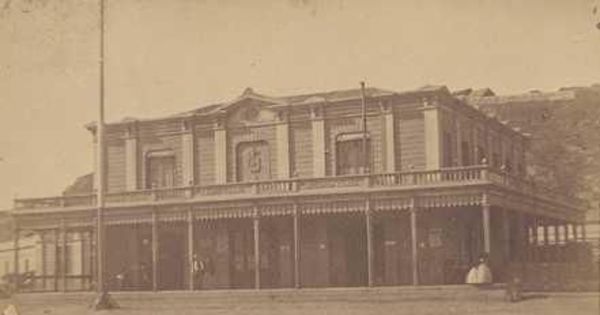 Estación de Valparaíso, 1863