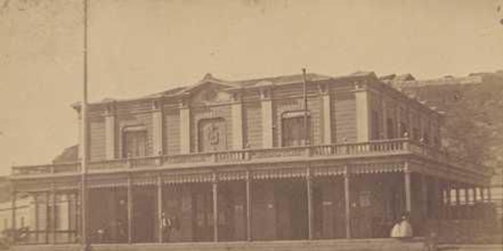 Estación de Valparaíso, 1863