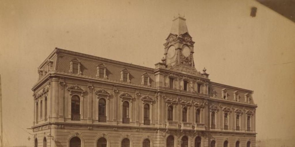 Estación Bellavista de Valparaíso, 1890