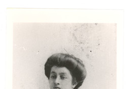 Emelina Molina Alcayaga, hermana de Gabriela Mistral ca. 1898