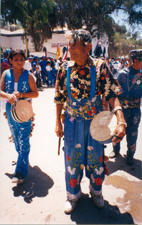 Fiesta de la Virgen de la Candelaria, febrero 2000