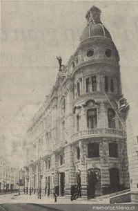 Edificio de El Mercurio de Valparaíso, ca. 1918