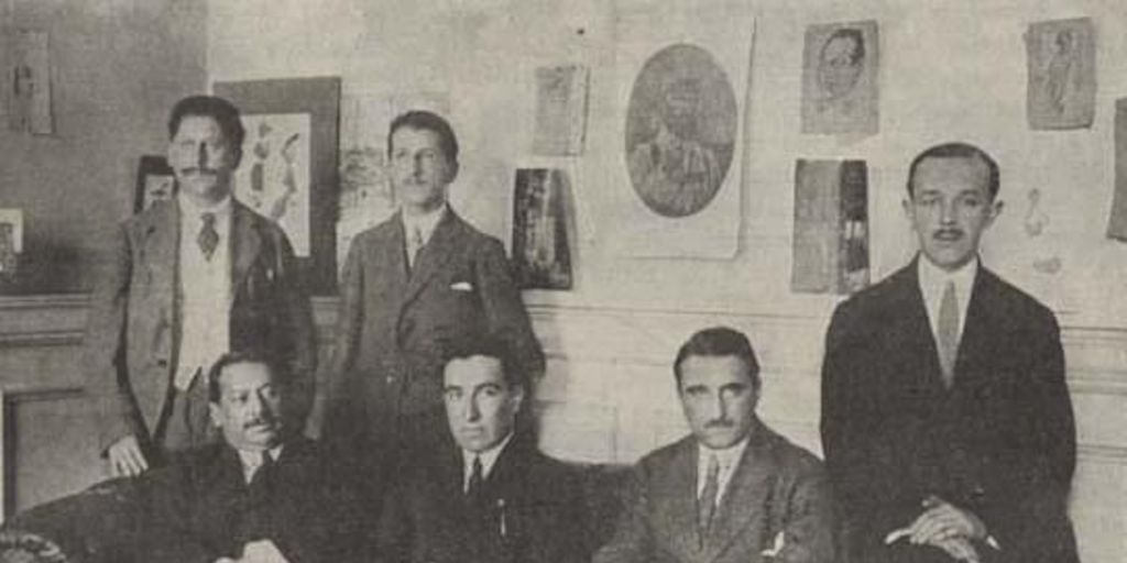 Personal de Las Últimas Noticias, ca. 1918