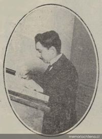 Alfredo Morán, cajero