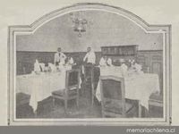 Comedores de El Mercurio, ca. 1918