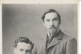 Augusto D'Halmar junto a Óscar Sepúlveda (1878-1910)