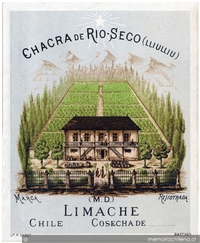 Lliu Lliu, marca de vino tinto registrada por el vinicultor Marcelo Devés en 1881.