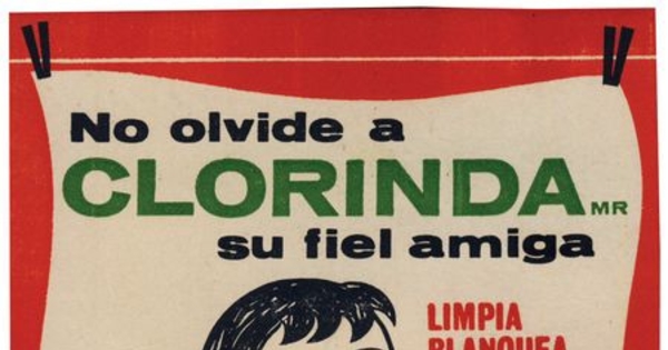 Clorinda: registro de marca para impresos de propaganda y demás artículos a nombre de Franco Chianale Duvriver Benez, Talcahuano, 1962