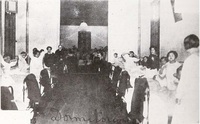 Niños en su dormitorio, Protectora de la Infancia, ca. 1927.