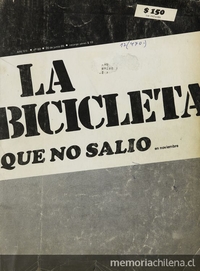 Portada de número censurado de La Bicicleta, 20 de jun. 1985