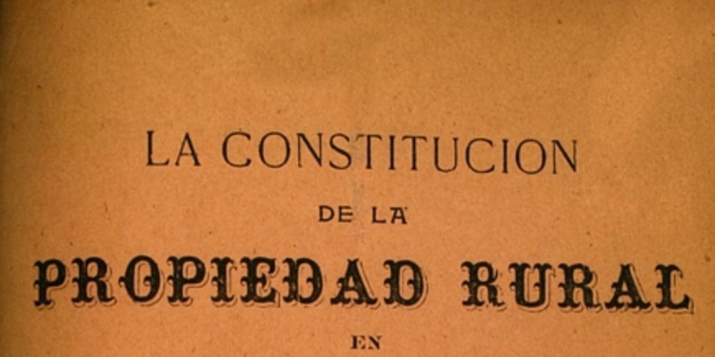 La constitución de la propiedad rural en Magallanes
