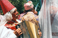 Baile de turbantes en la Fiesta de la Virgen de Andacollo, diciembre, 1996