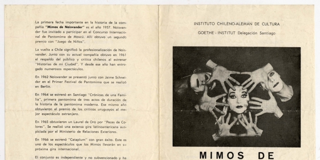 Programa Instituto Chileno-Alemán de Cultura, 1967