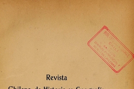 Revista chilena de historia y geografía: tomo LXXIX-LXXXI, n° 87-89, enero-diciembre de 1936