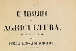 El Mensajero de la agricultura: tomo 1