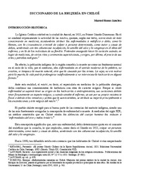 Diccionario de la brujería en Chiloé- Manuel Romo Sánchez