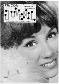 Portada Revista "Rincón Juvenil" N ° 5, 14 de enero de 1965.