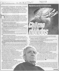 "Chileno de otros mundos". Francisco Ortega. El Mercurio (Santiago)nov. 13, 1998, p. 3 (suplemento)