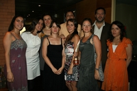 El equipo de Memoria Chilena con su premio.