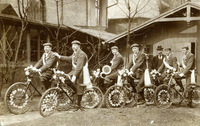 Biciletas Adornadas, 1910.