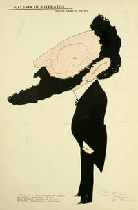 Samuel Lillo, dibujado por Lamberto Caro, 1913.
