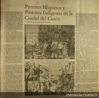 Pintores hispánicos y pintores indígenas en la ciudad del Cuzco