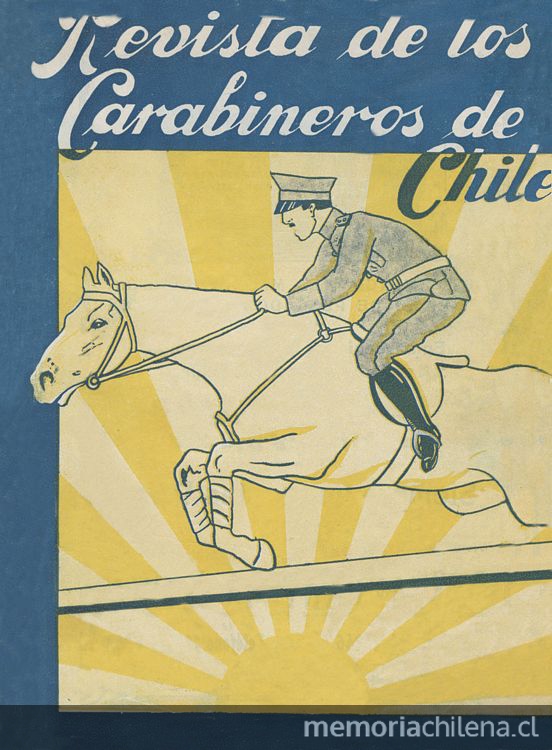 Revista de los Carabineros de Chile: n° 4, 15 de noviembre de 1927