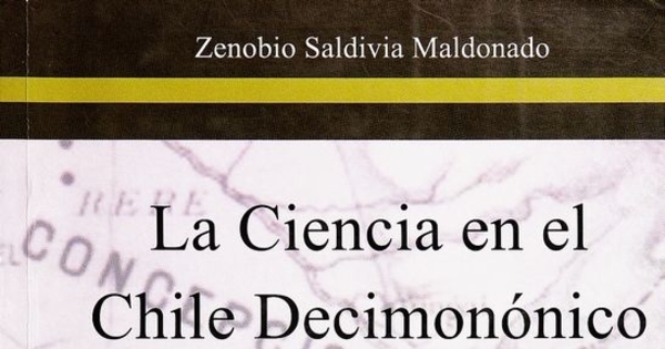 La ciencia en el Chile decimonónico