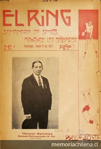 El Ring: revista semanal de box y otros deportes: año 1, no.1-14, 2 de junio a 1 de septiembre de 1917
