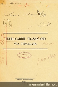 Ferro-carril Trasandino: vía Uspallata