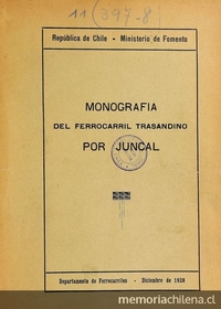 Monografía del ferrocarril trasandino por Juncal