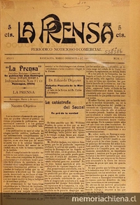La Prensa: año 1-2, n° 1-124, 5 de marzo de 1911 a 31 de diciembre de 1912