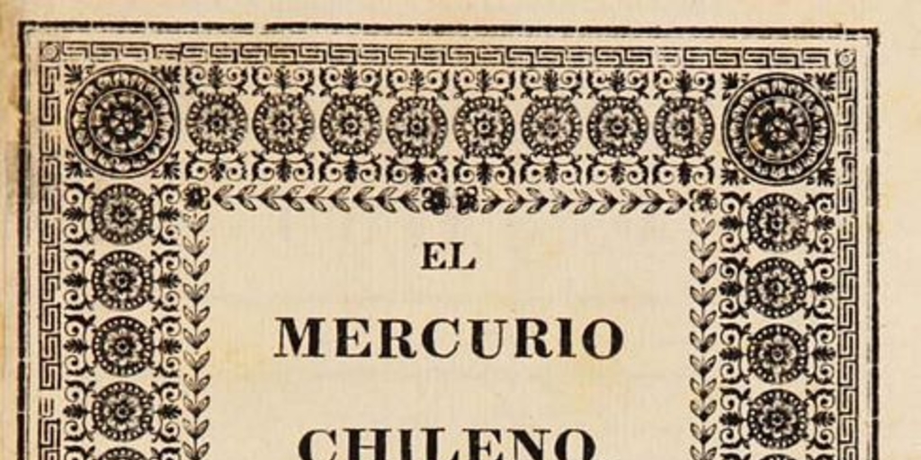 El Mercurio chileno: n° 9-16, 1 de diciembre de 1828 a 15 de julio de 1929