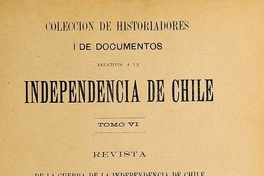 Revista de la guerra de la Independencia de Chile: tomo 2