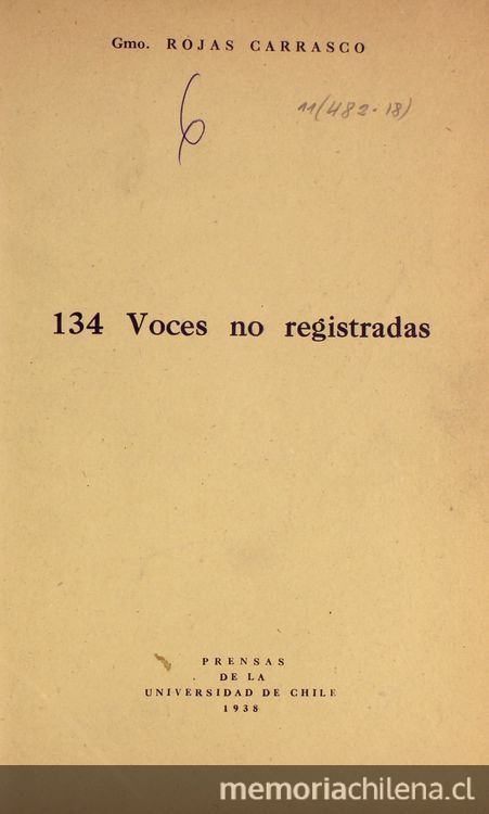 134 voces no registradas