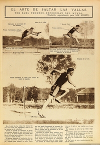 Los sports, 1925