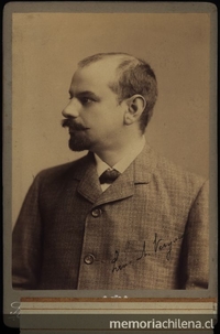 Luis Antonio Vergara Ruiz, subsecretario del Ministro de Industrias y Obras públicas, 1905