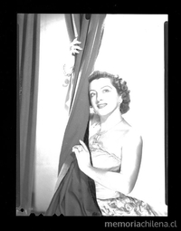 Susana Bouquet, soprano chilena, ca. 1950