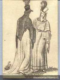 Damas de la sociedad santiaguina, 1798