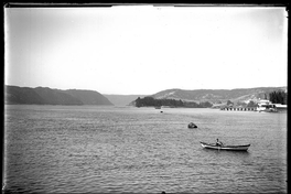 Vista del río Maule y Constitución, 1910