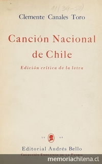 Canción Nacional de Chile: edición crítica de la letra