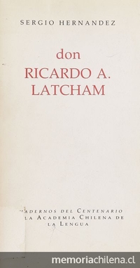 Don Ricardo A. Latcham