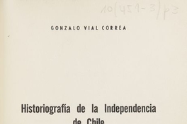 Historiografía de la independencia de Chile