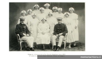 Grupo de voluntarias de la Cruz Roja de Magallanes, 1915