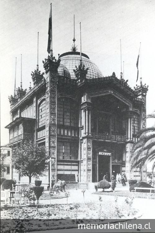 Pabellón chileno en la Exposición Universal de París, 1889