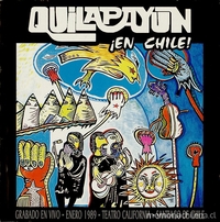 Portada de Quilapayún ¡En Chile!