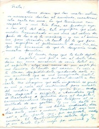 [Carta, 19--] miercoles 29 <a> Isolda Pradel  [manuscrito] Oscar Castro.
