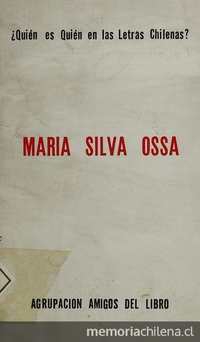 María Silva Ossa: ¿Quién es quién en las letras chilenas?