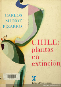 Portada de Chile: plantas en extinción, 1973