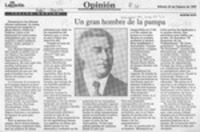 Un gran hombre de la pampa  [artículo] Martín Ruiz.